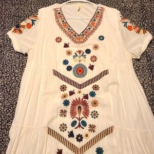Embroidered Dress